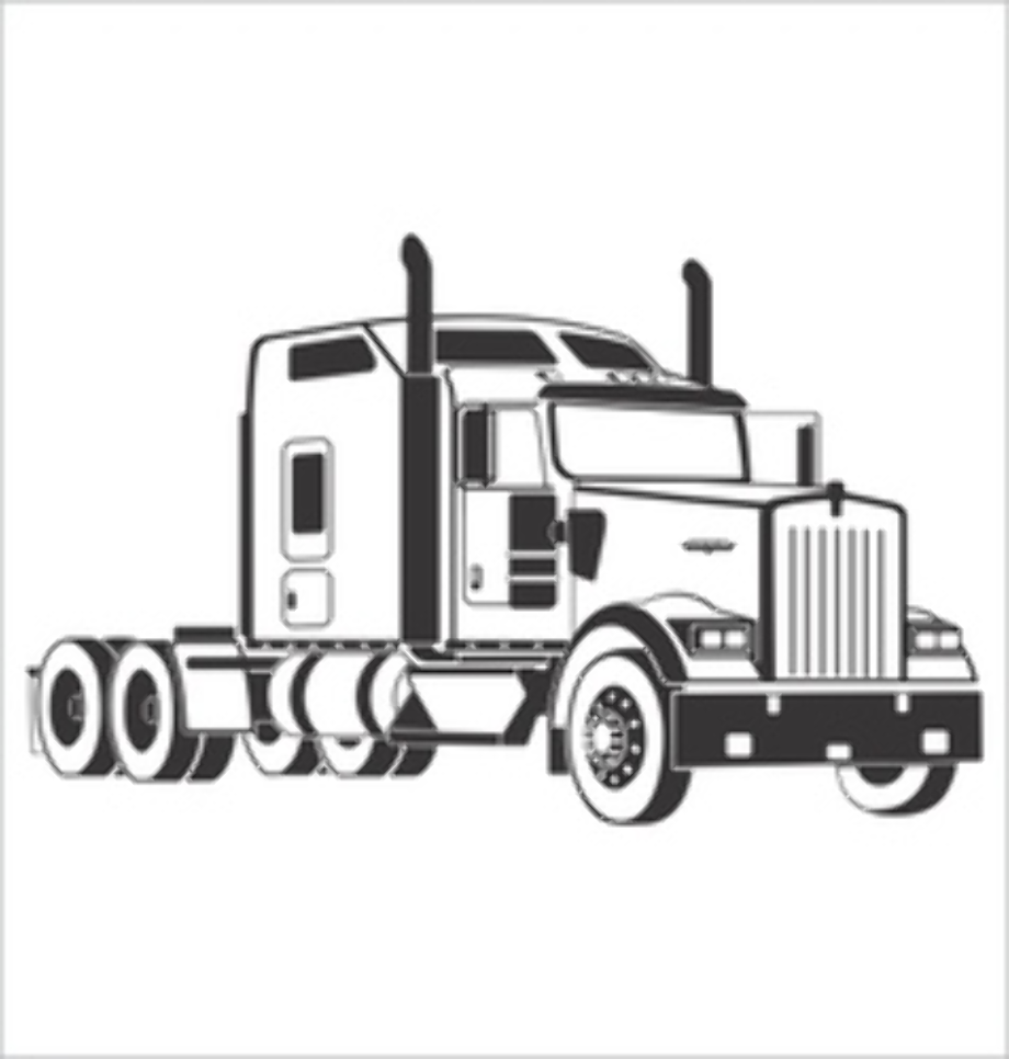 Download High Quality kenworth logo silhouette Transparent
