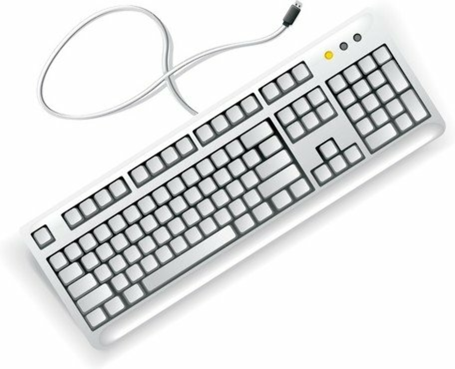 keyboard clipart vector