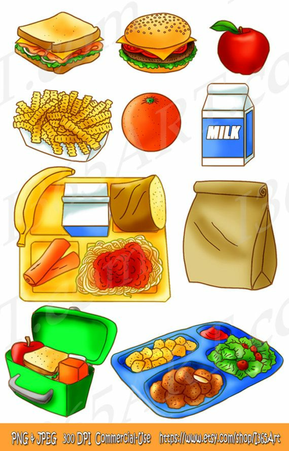 lunch clip art food