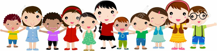 kids clipart group