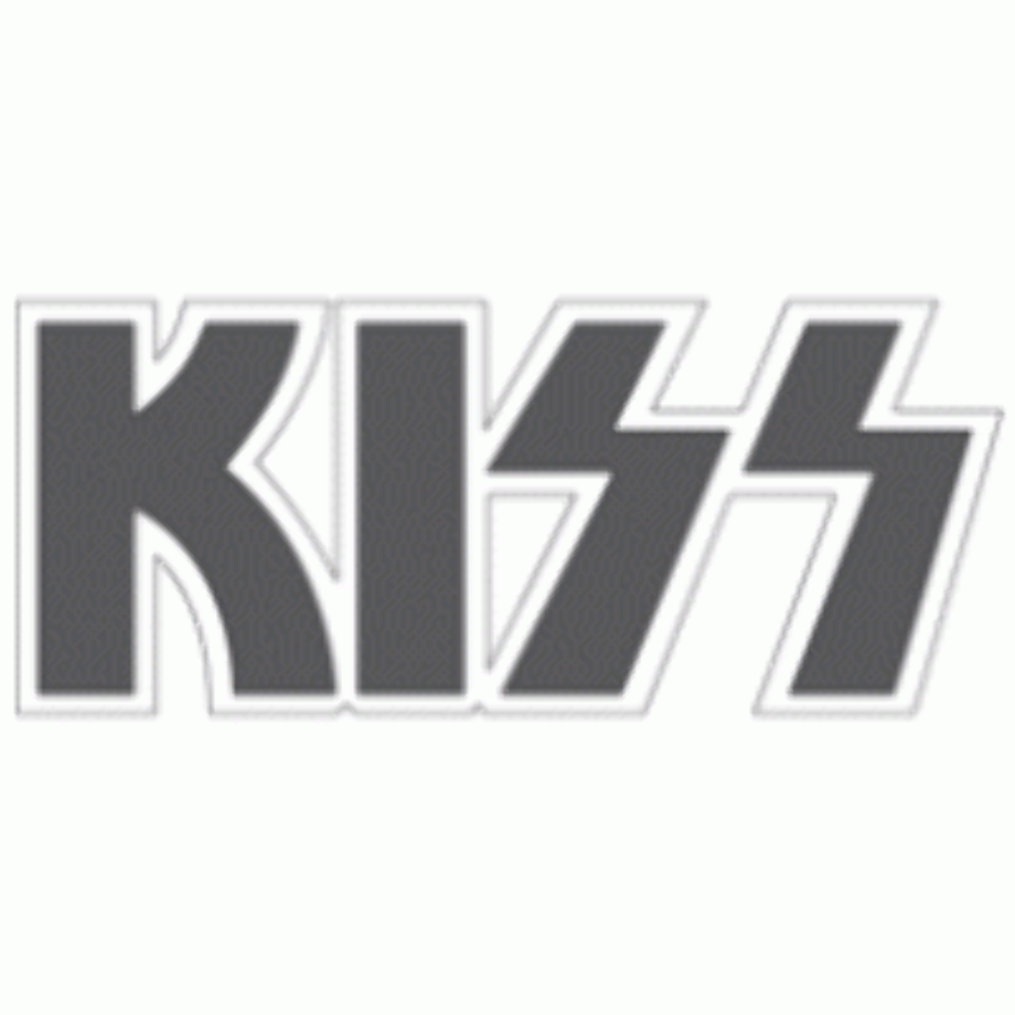 kiss logo vector