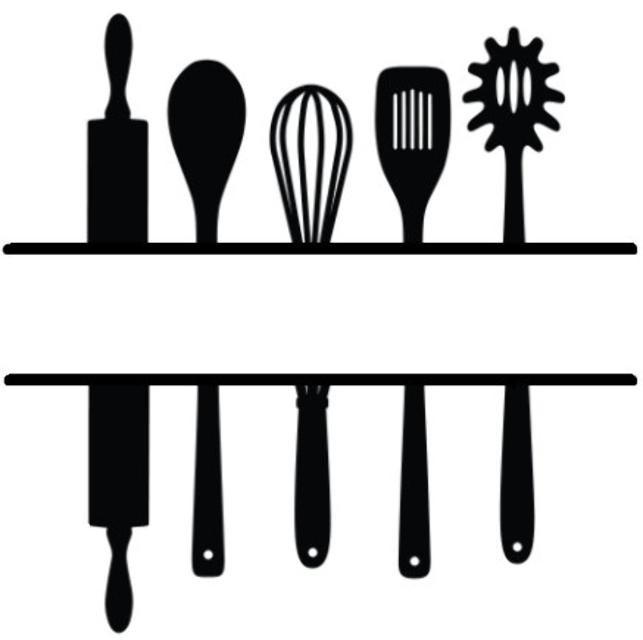 kitchen clipart silhouette