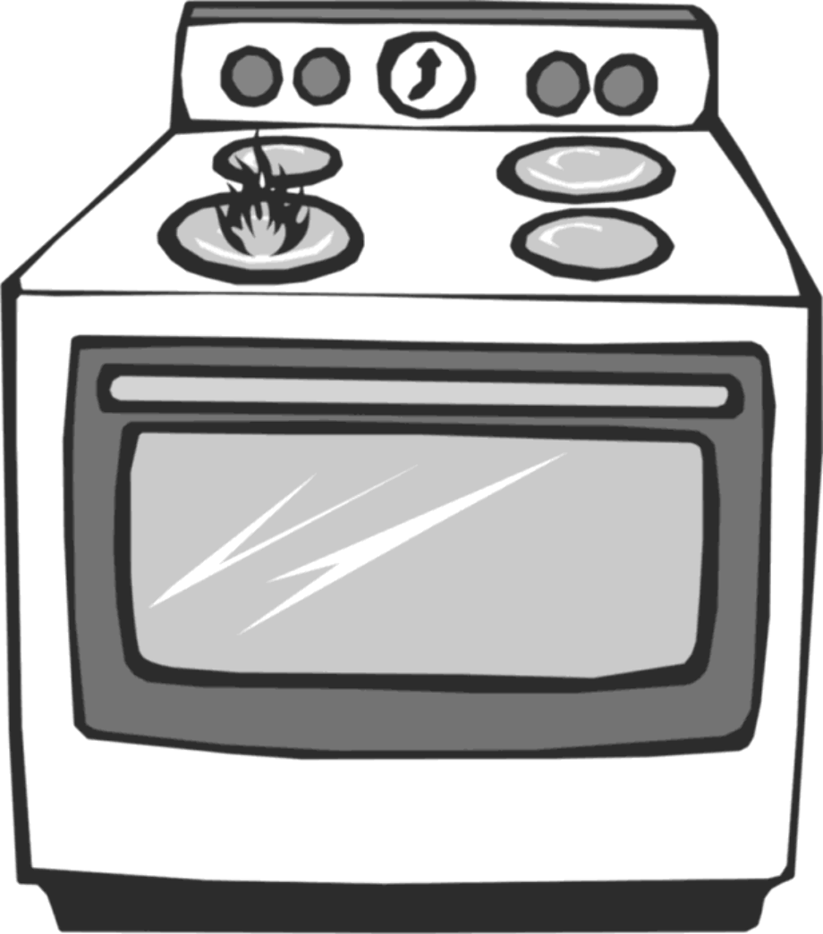 kitchen clipart stove