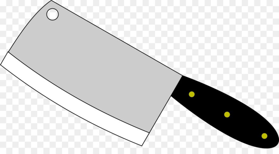 knife clipart butcher