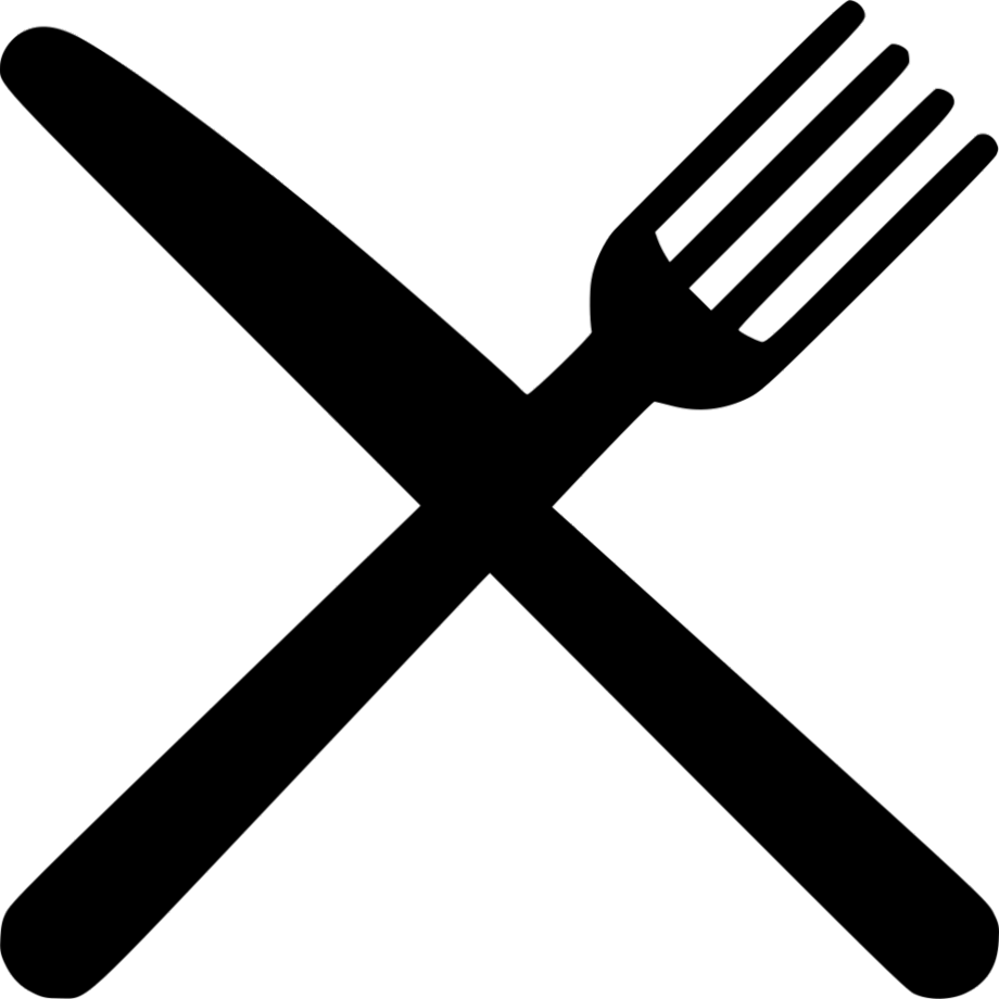 knife transparent fork