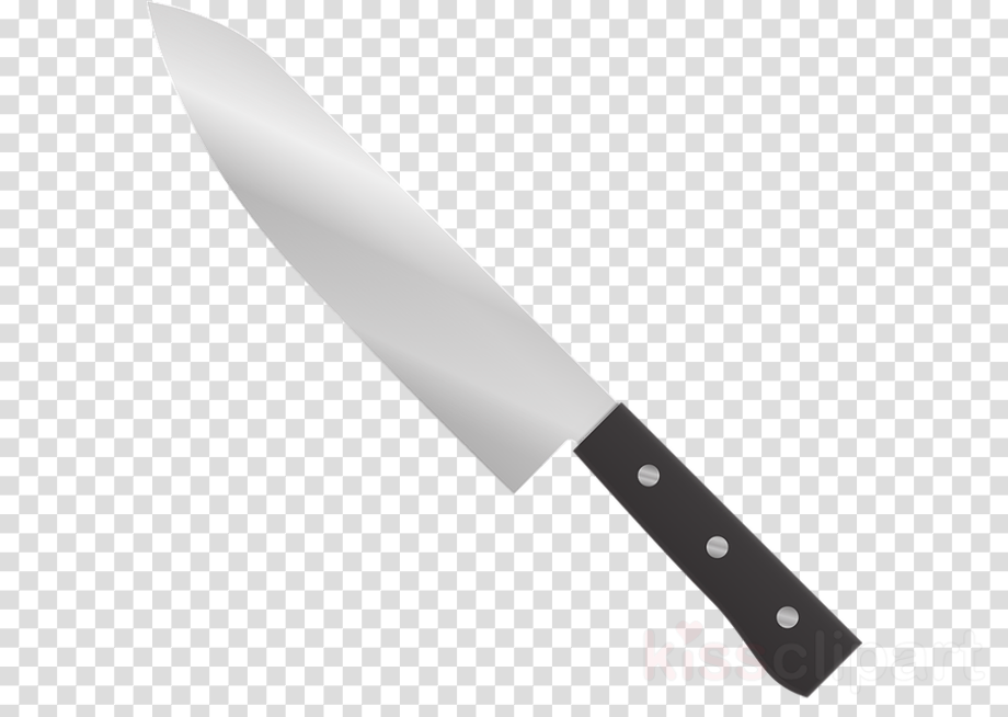 Knife transparent background
