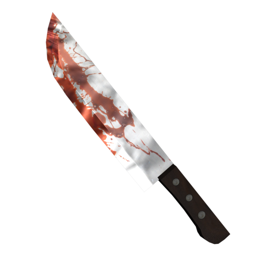 Ножь. Кровавый нож гача лайф. Нож на белом фоне.