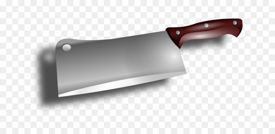 knife transparent butcher