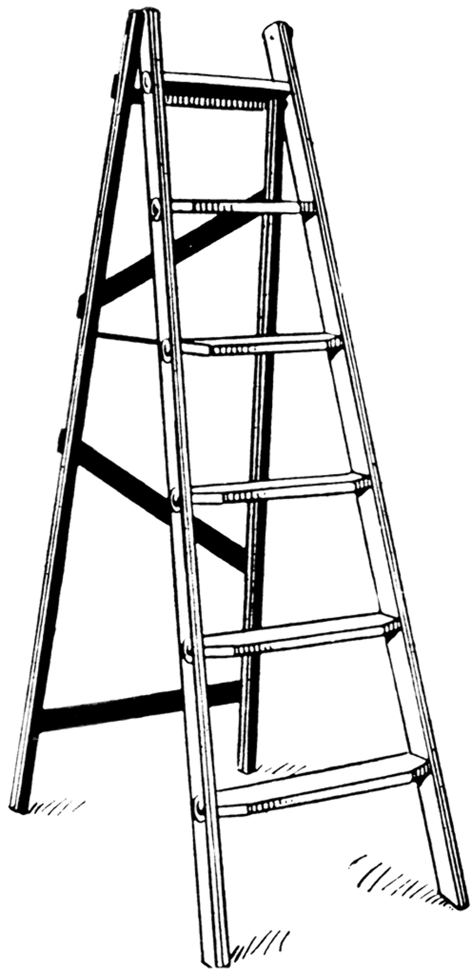 ladder clipart safety