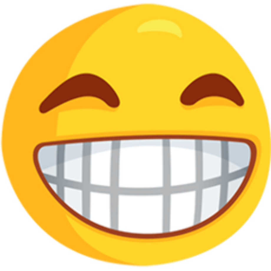 Download High Quality laughing emoji transparent tooth smile