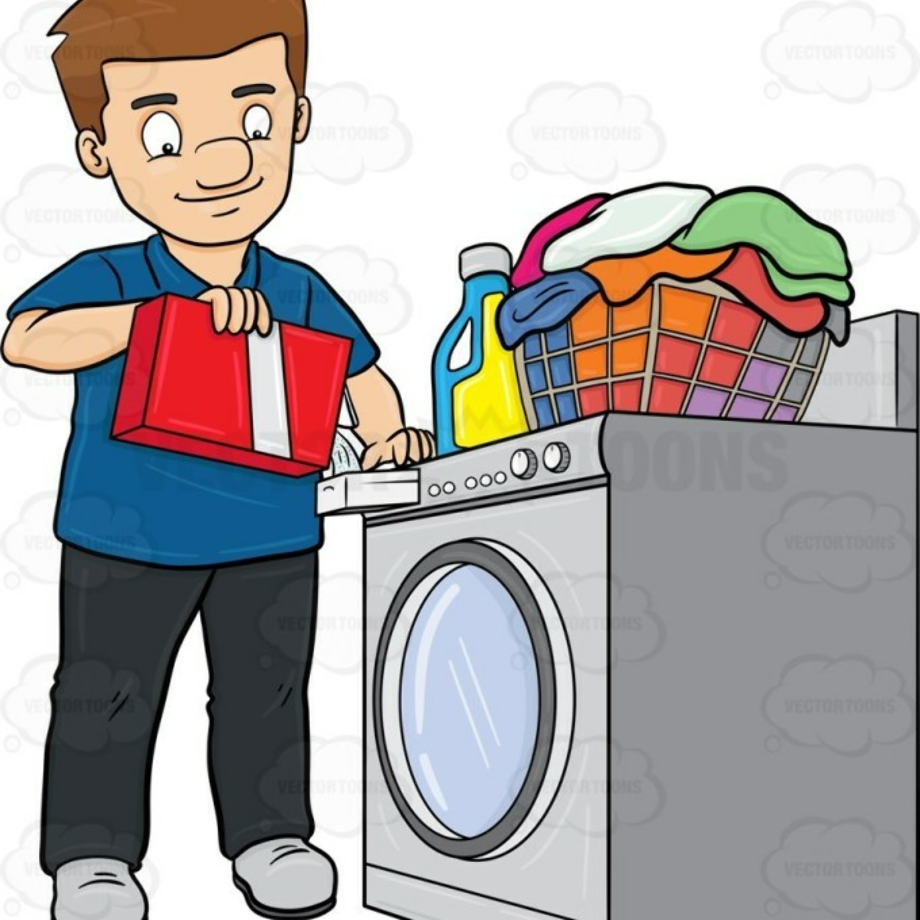 laundry clipart boy