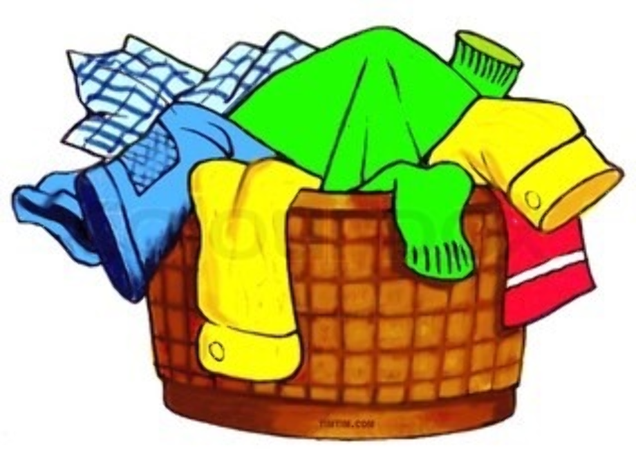 Gallery of Dirty Clothes Hamper Clip Art.