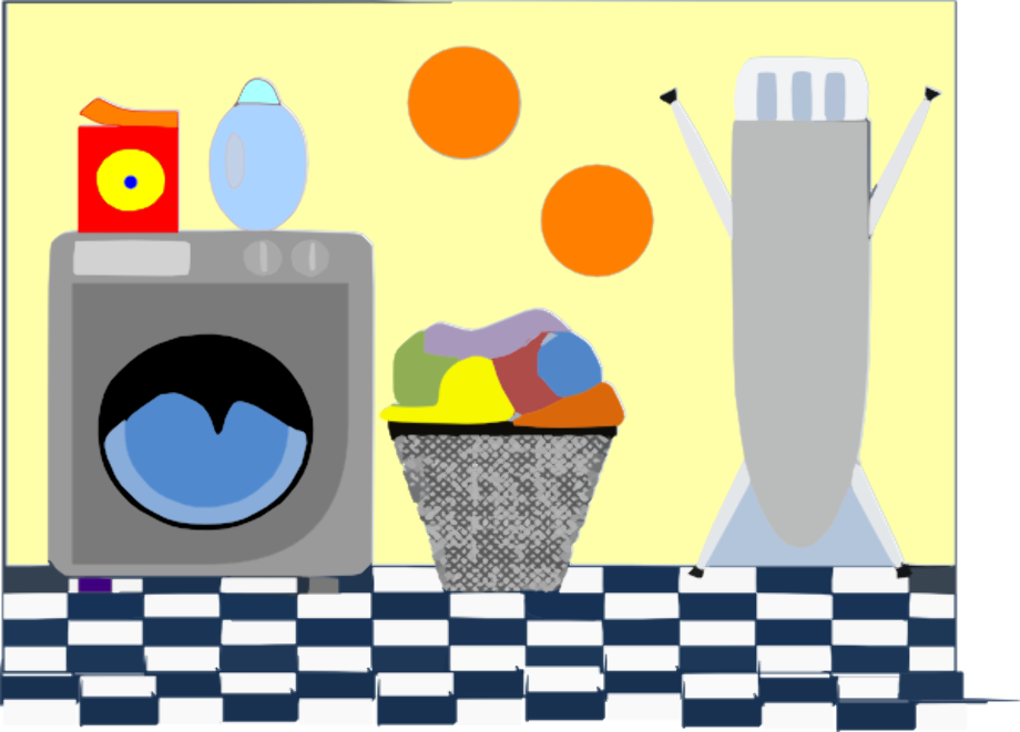 Download High Quality laundry clipart room Transparent PNG Images - Art