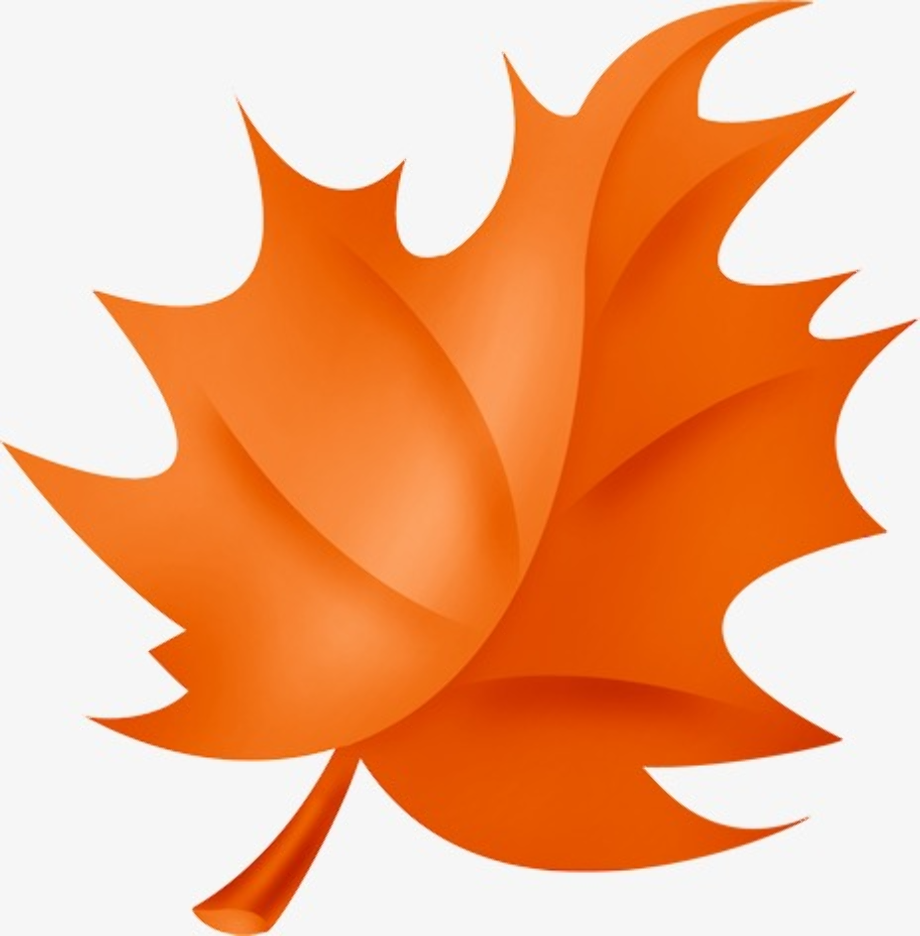 Download High Quality leaf clipart orange Transparent PNG Images - Art