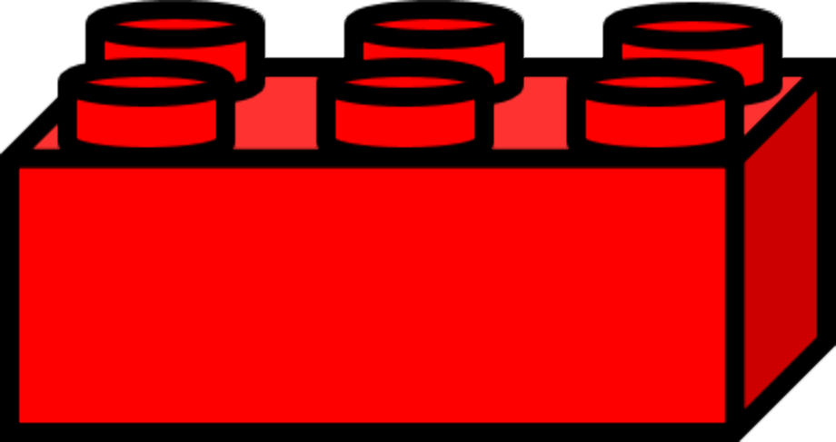 lego clipart red