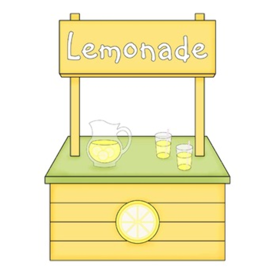 lemonade clipart stand