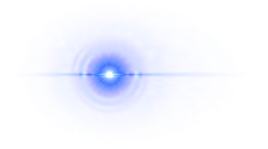 transparent lens flare red eye