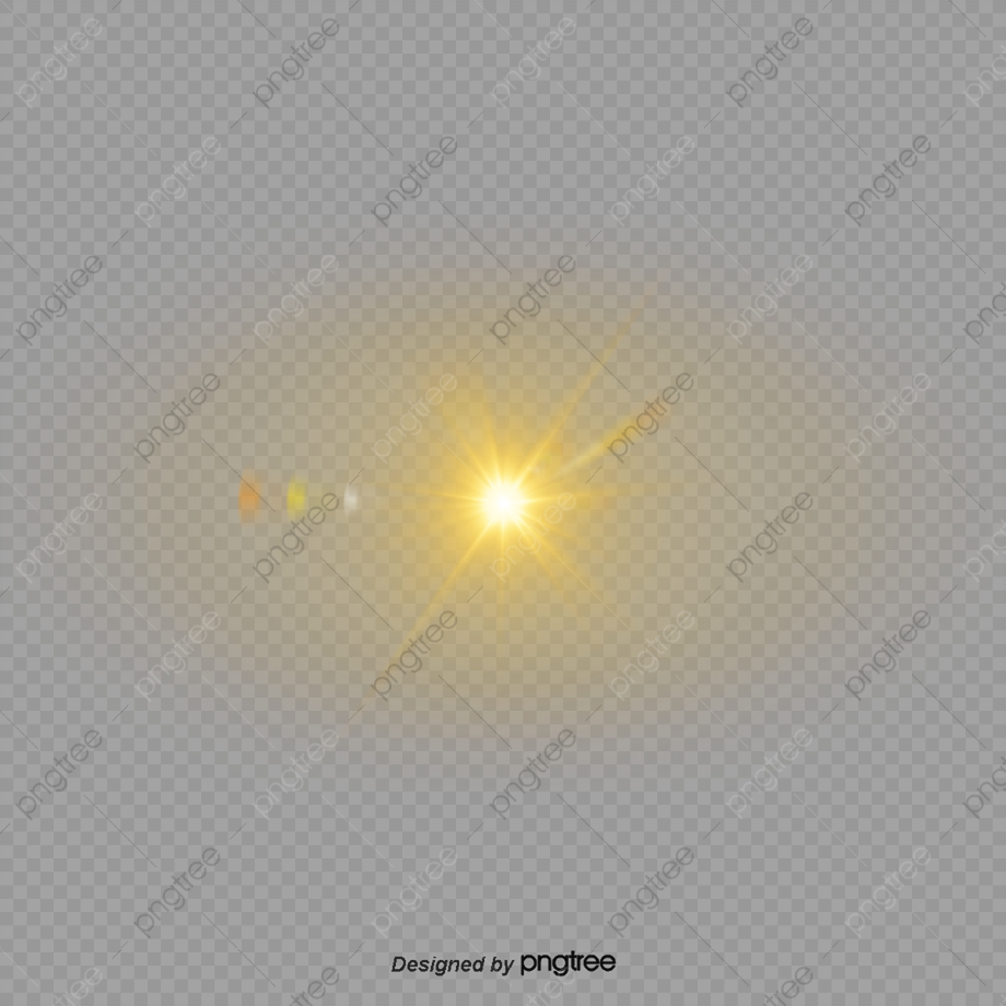 lense flare clipart template