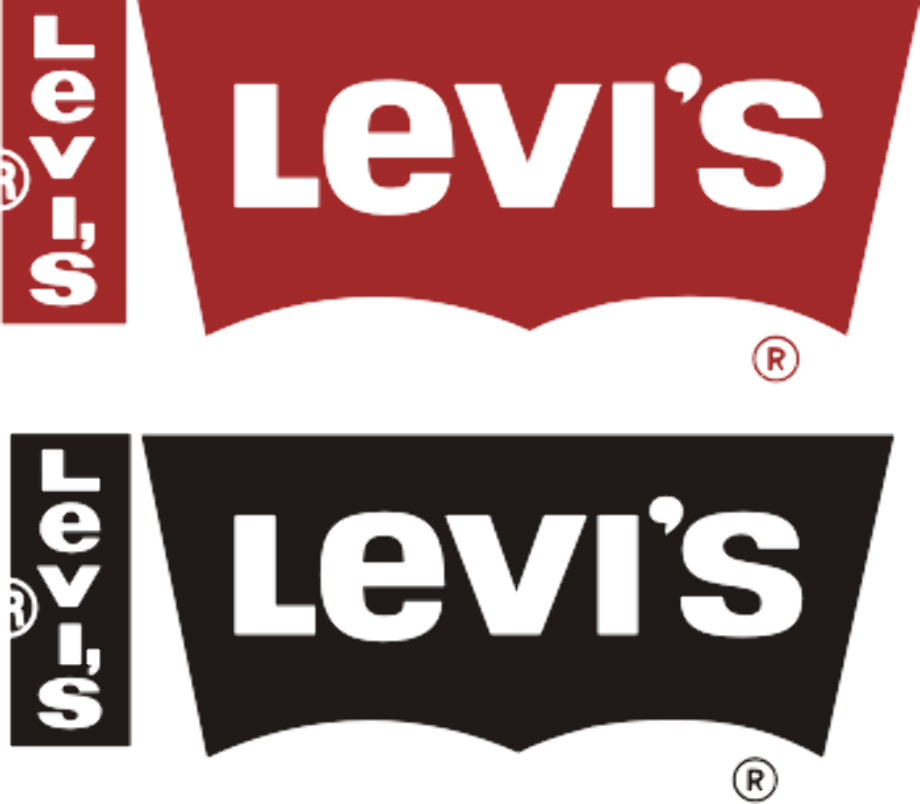 Levis logo sticker
