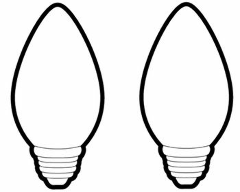 Download High Quality light bulb clipart christmas Transparent PNG