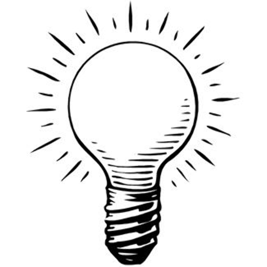 Download High Quality Light Bulb Clipart Outline Transparent Png Images