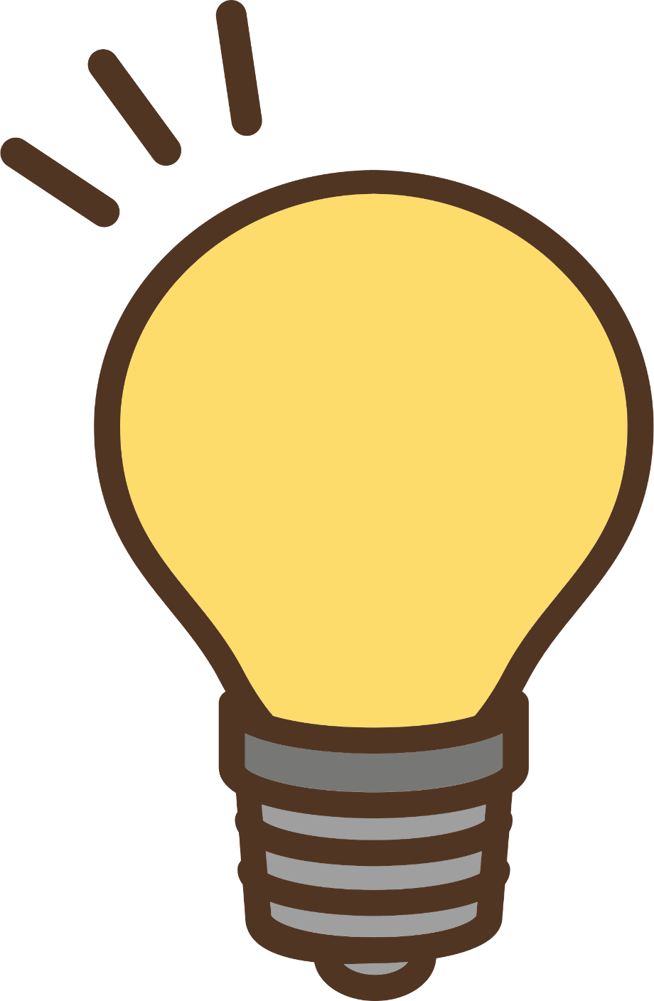 Light Bulb Clipart Yellow 5 