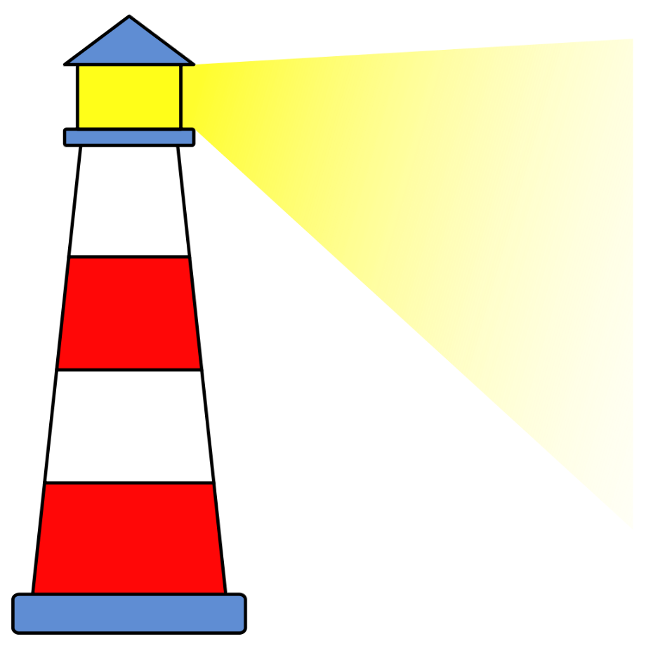 lighthouse clipart icon