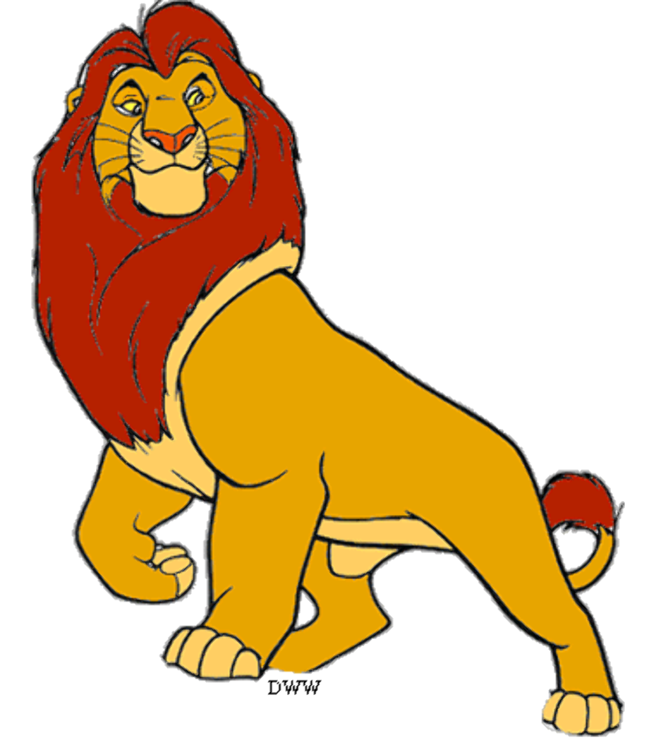 king clipart lion