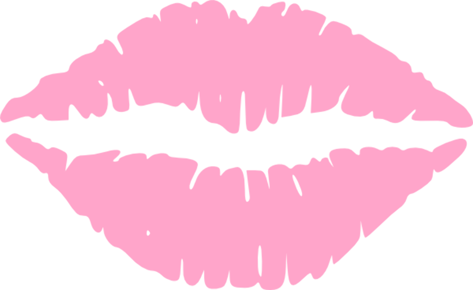 lip clipart pink