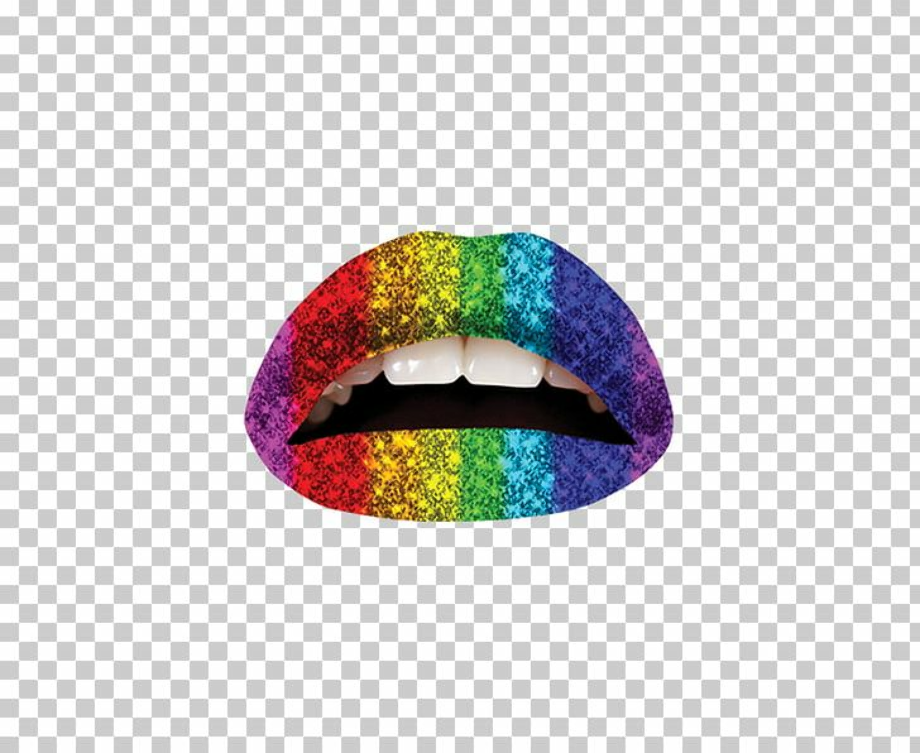 Download High Quality lips clipart rainbow Transparent PNG Images - Art