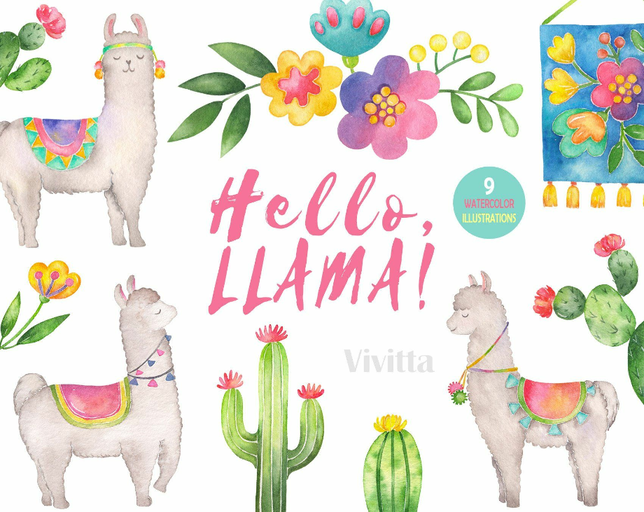 mexican clipart watercolor