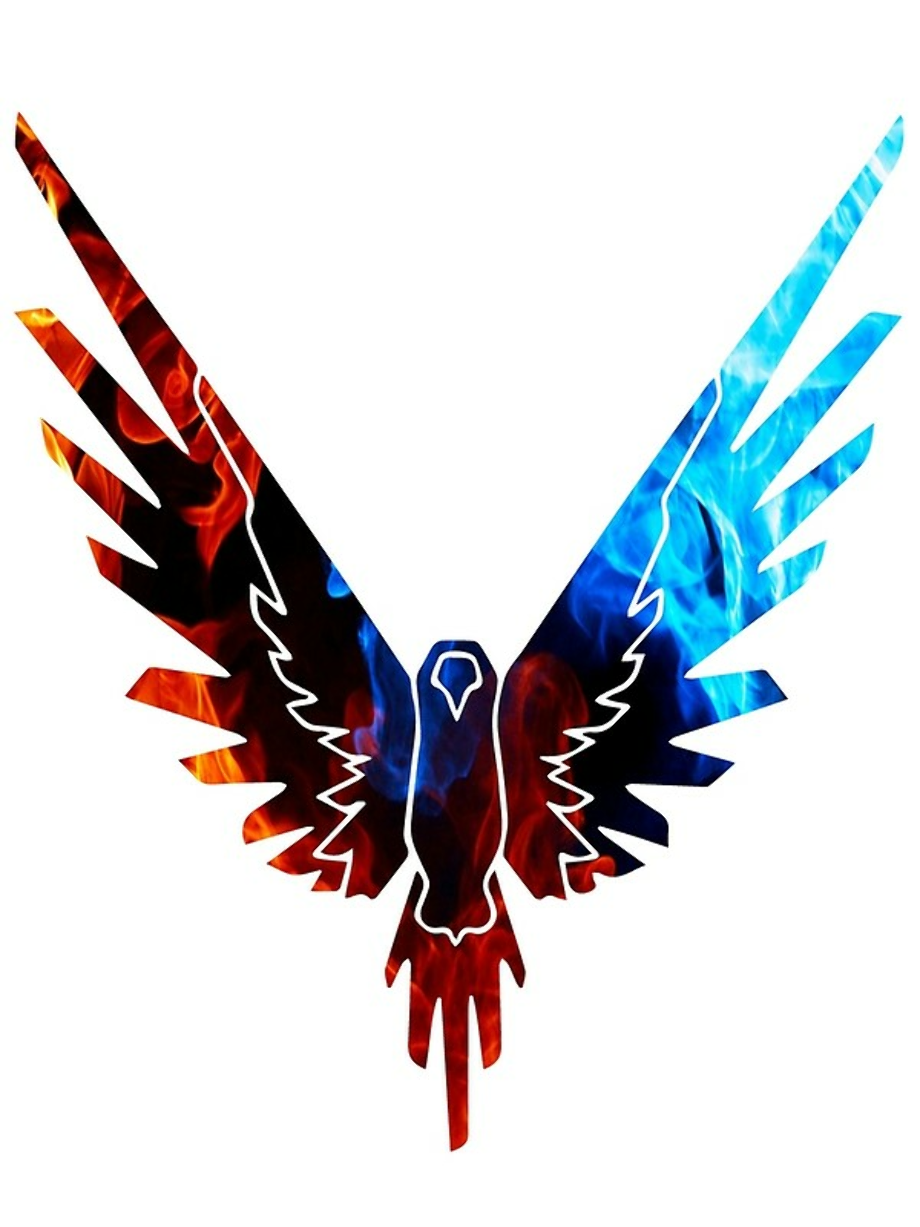 Logan paul logo maverick bird.