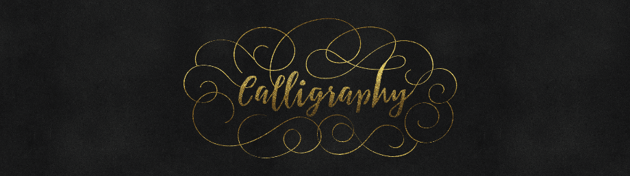 logo fonts calligraphy