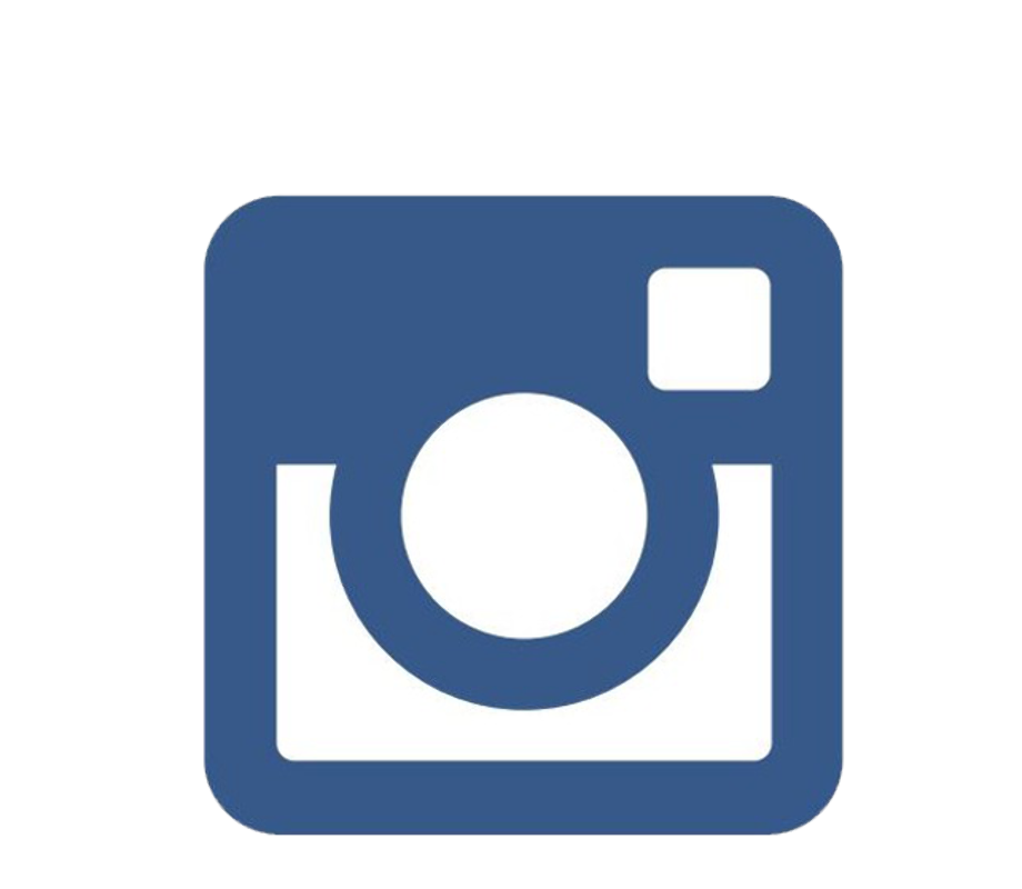 instagram logo vector blue