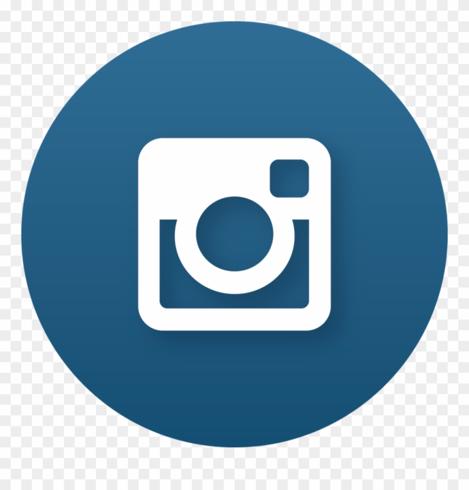 instagram logo blue