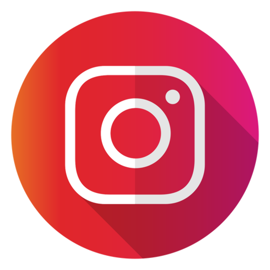 instagram logo transparent red