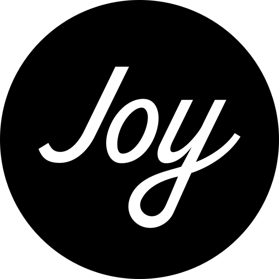 logo joy typography