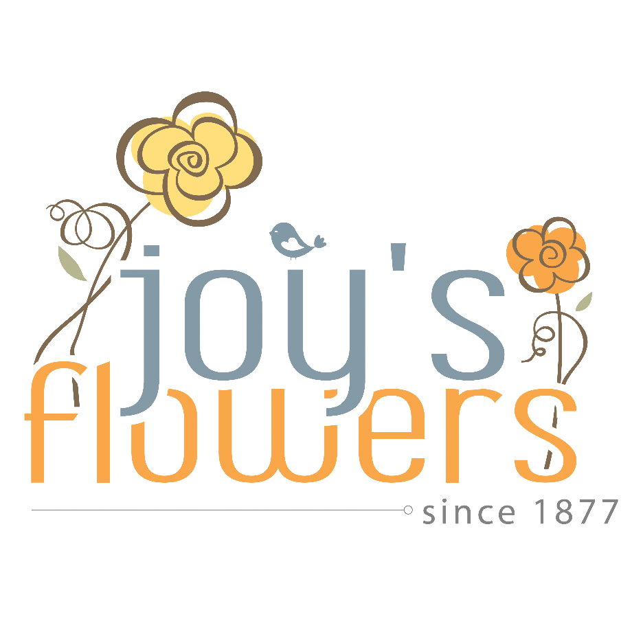 logo joy flower shop