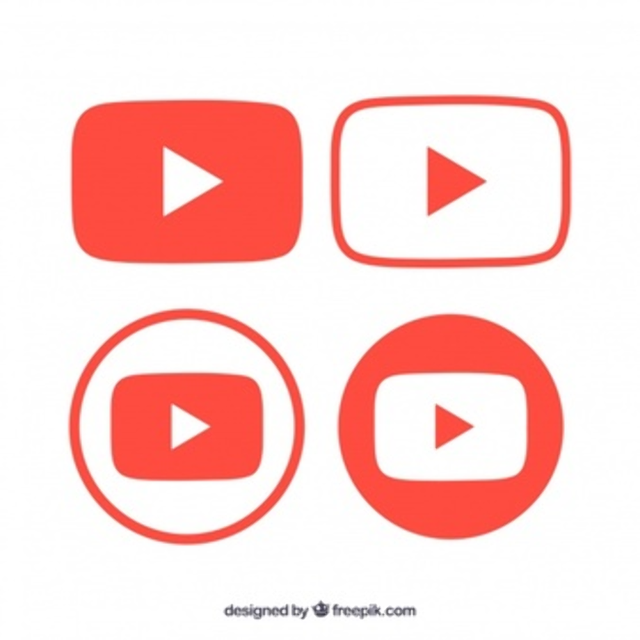 Download High Quality new youtube logo vector Transparent PNG Images