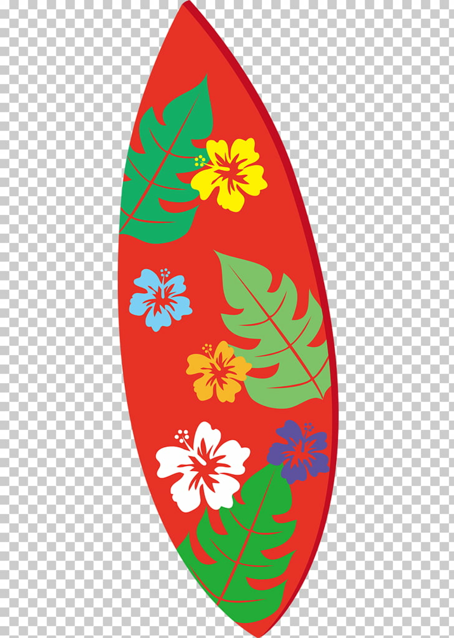 Hawaiian surfboard
