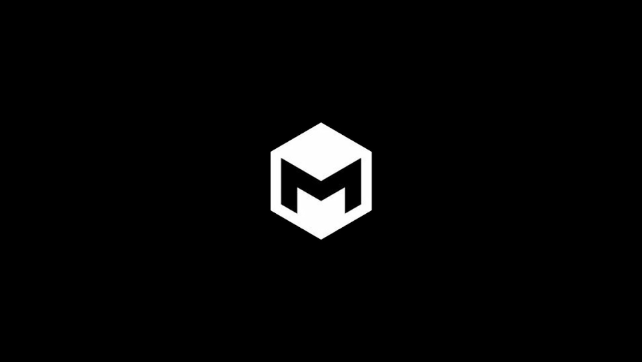 m logo black