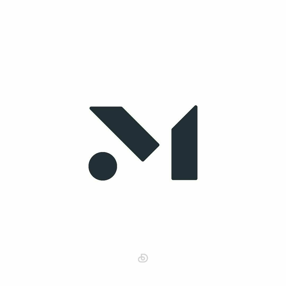 m logo minimal