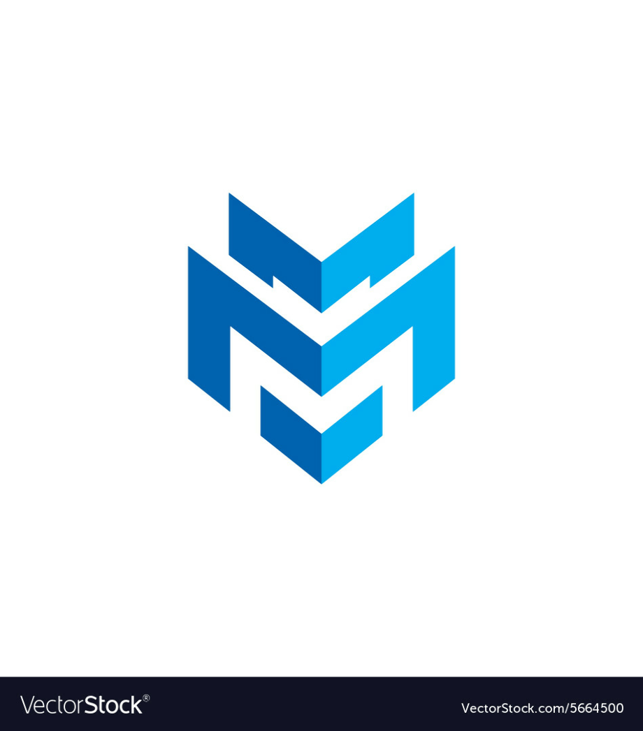 m logo vector