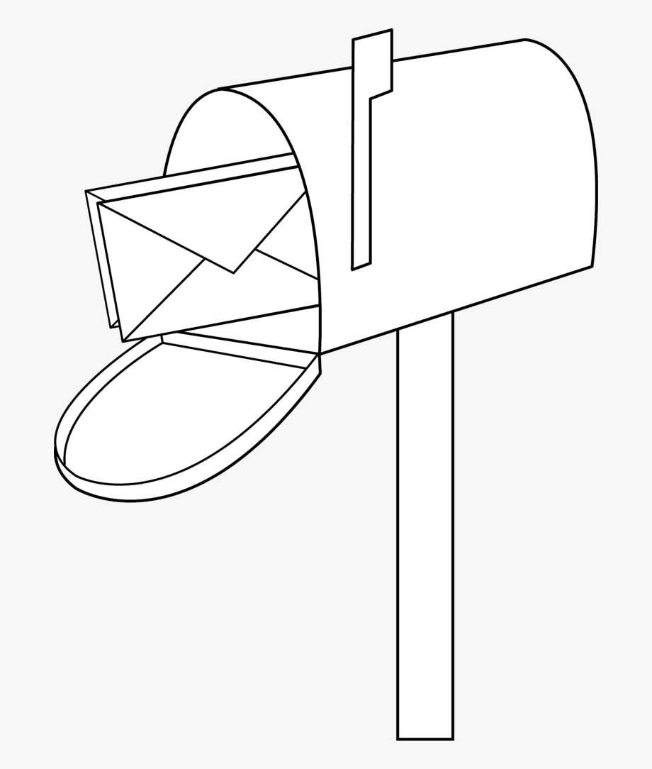 mailbox clipart white