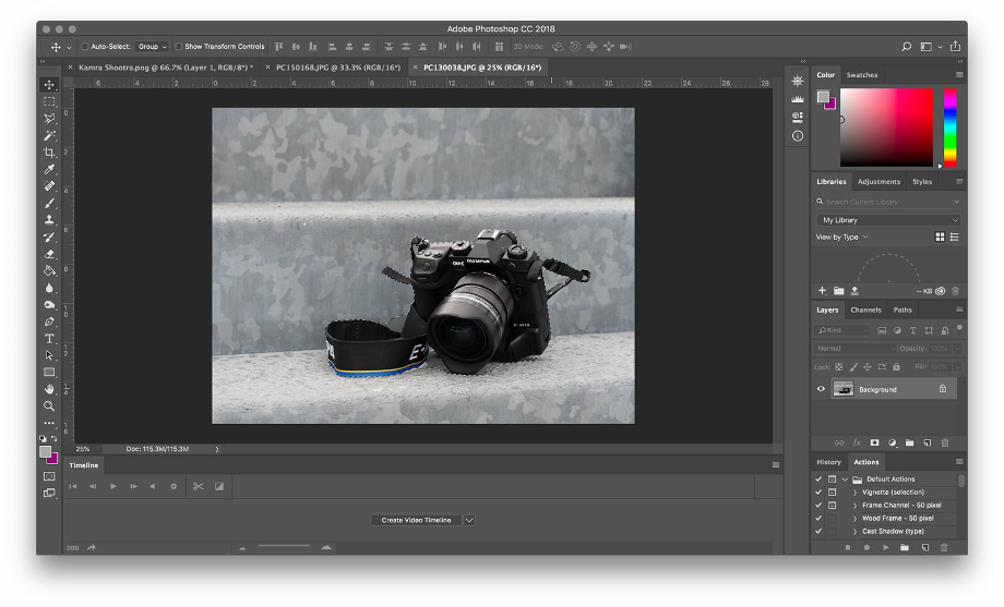 how to make transparent background in photoshop elements