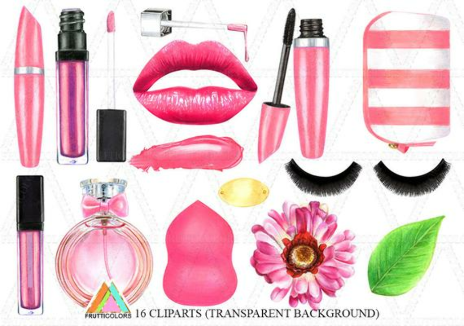 makeup clipart girly