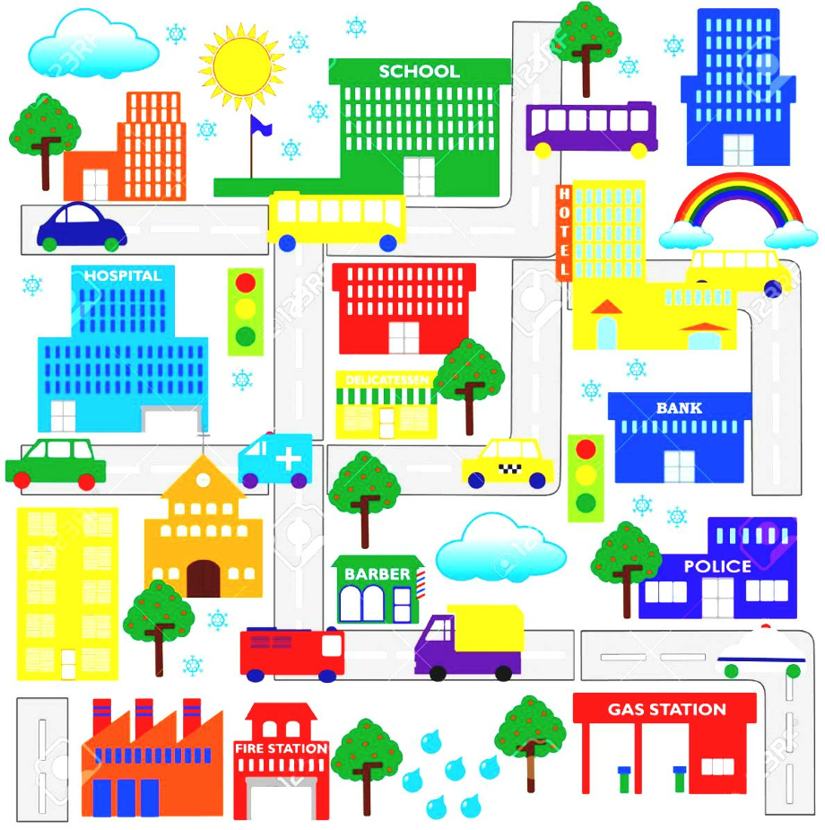 Download High Quality map clipart city Transparent PNG Images - Art ...