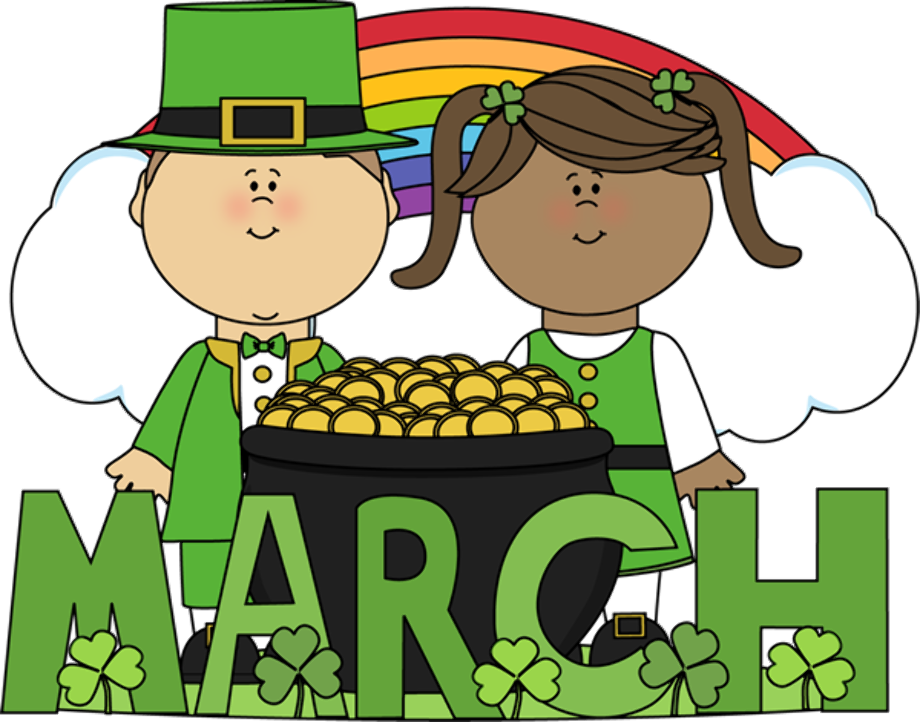 march clipart st patrick's day