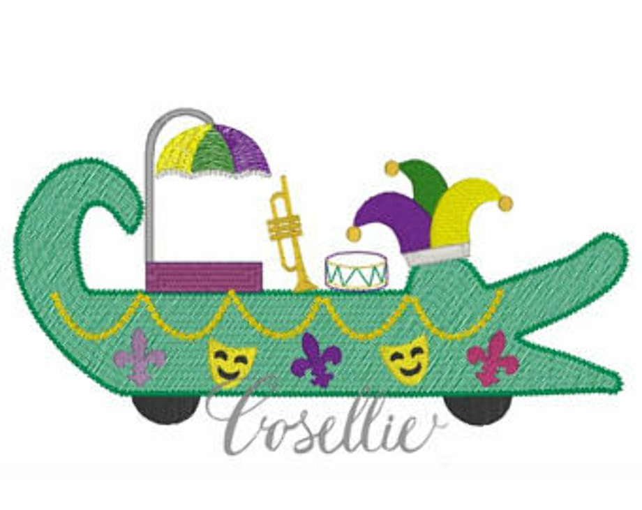 mardi gras clipart float