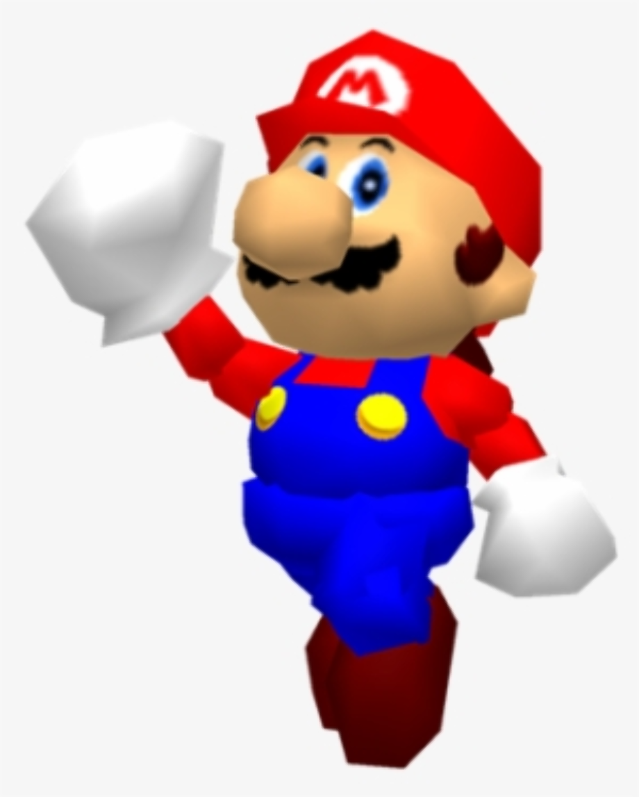 Mario transparent 64